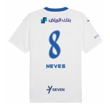 Al-Hilal Ruben Neves #8 Bortatröja 2024-25 Korta ärmar